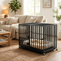 Cage robuste sur roulettes pour chien, 3 tailles
