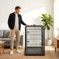 Cage XXL 2 portes avec plateau pour grand chien