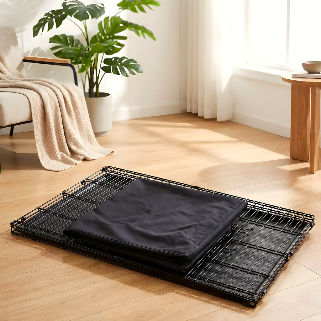 Cage XXL 2 portes avec plateau pour grand chien
