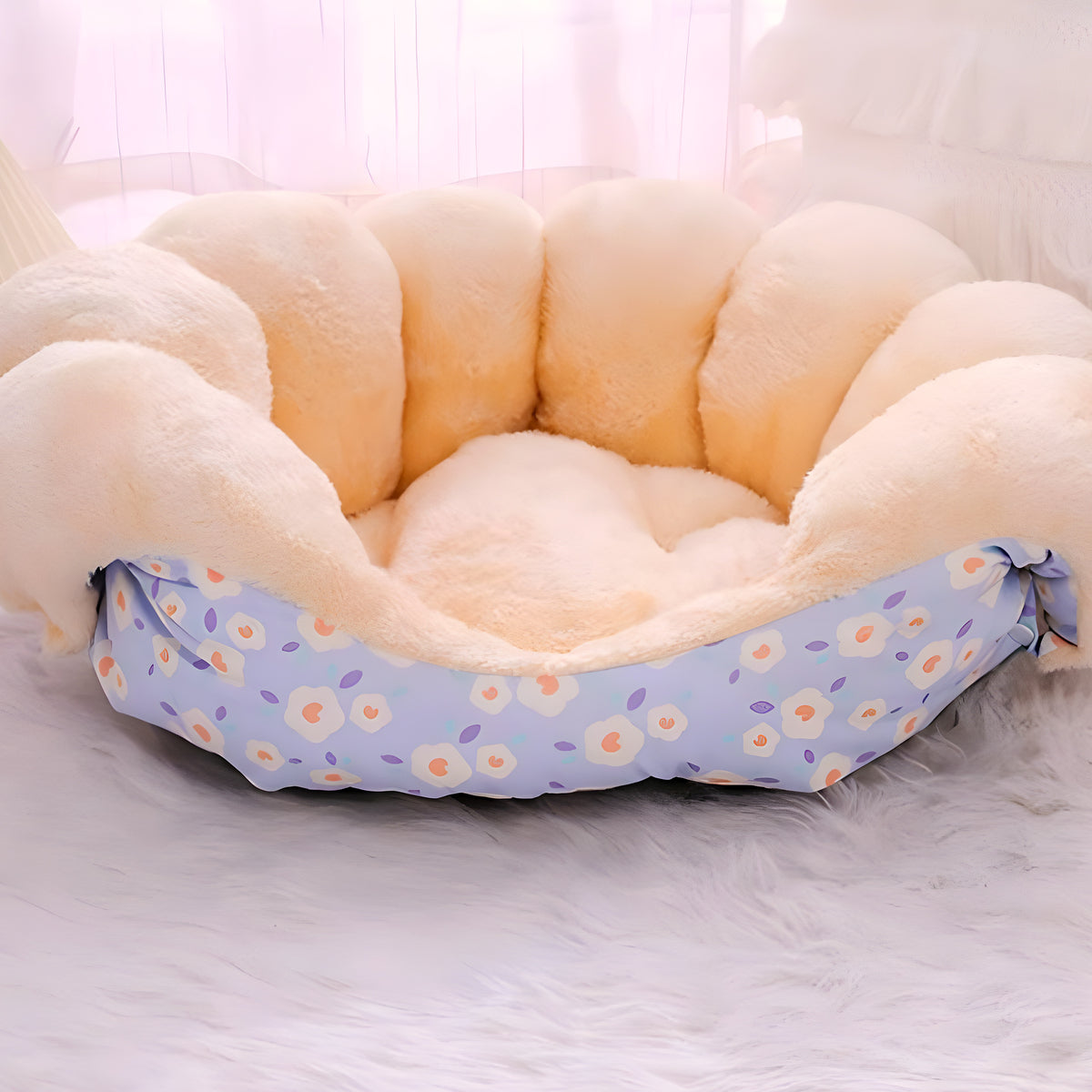 Canapé 3 en 1 pour petit chien : canapé, lit ou niche