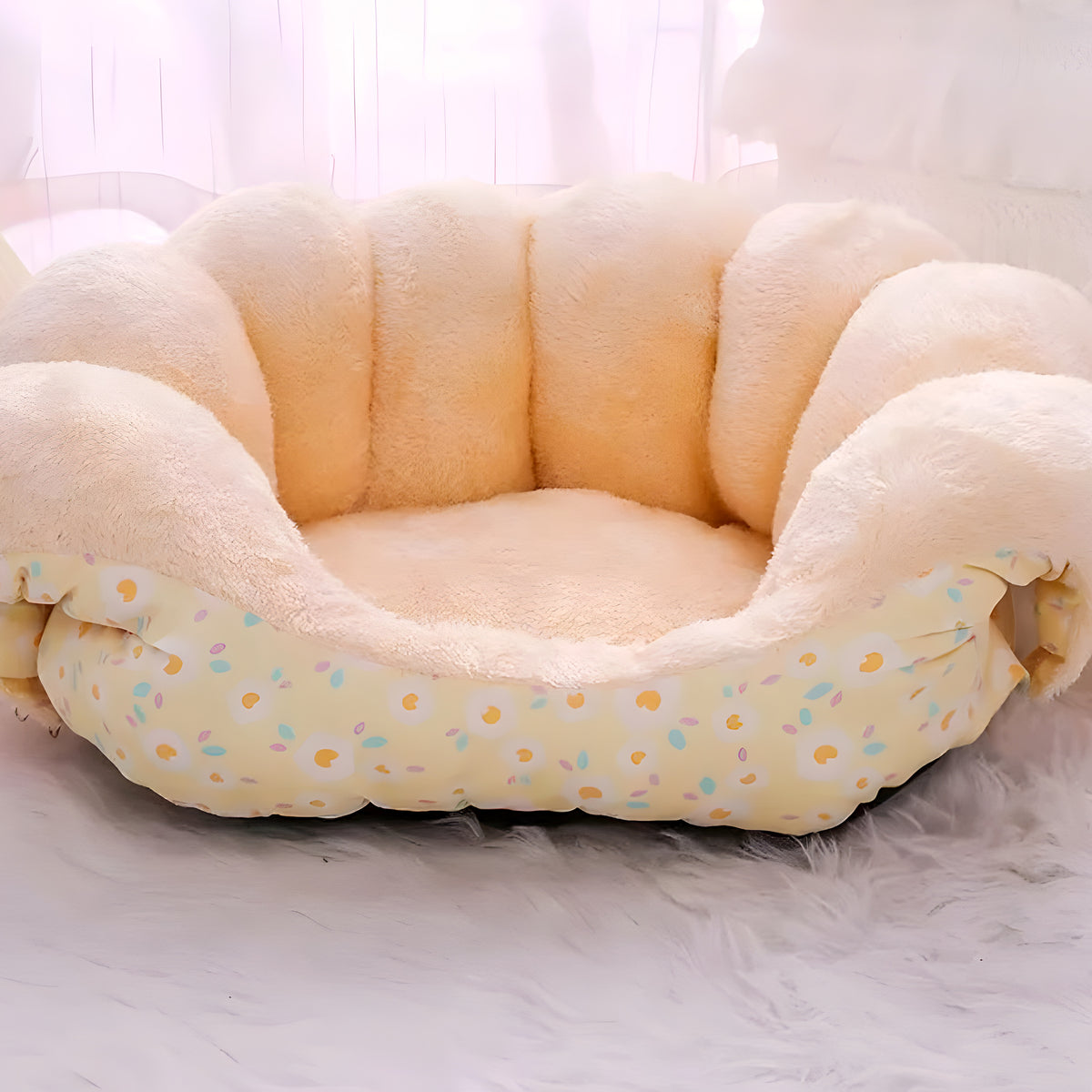 Canapé 3 en 1 pour petit chien : canapé, lit ou niche