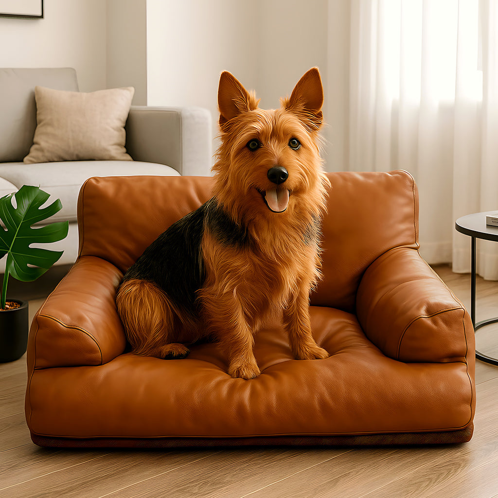 Canapé minimaliste imperméable pour petit chien