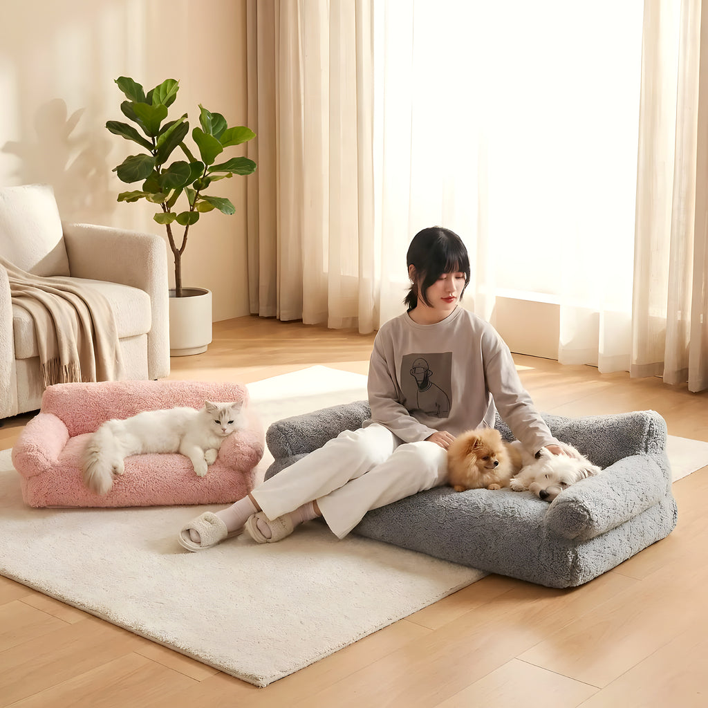 Canapé orthopédique pour chien, S à XXL