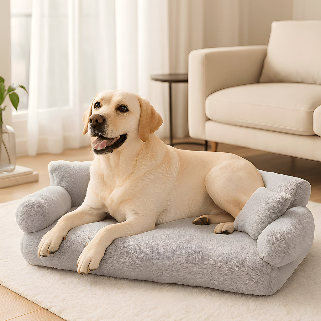 Canapé XXL en coton pour grand chien, XL à 3XL
