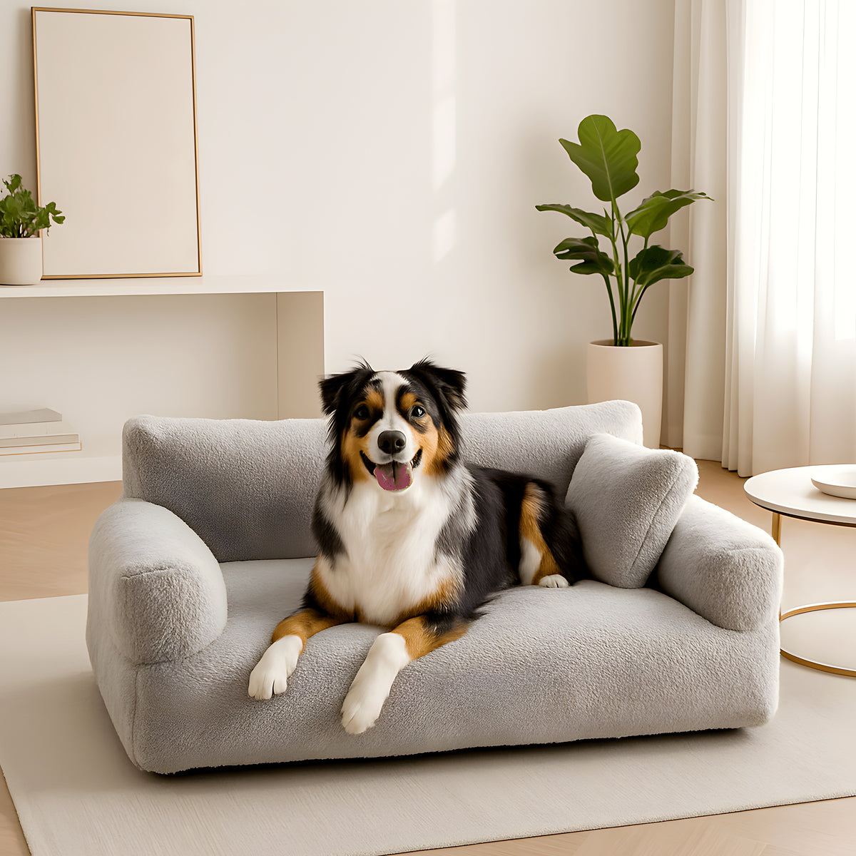 Canapé XXL en coton pour grand chien, XL à 3XL
