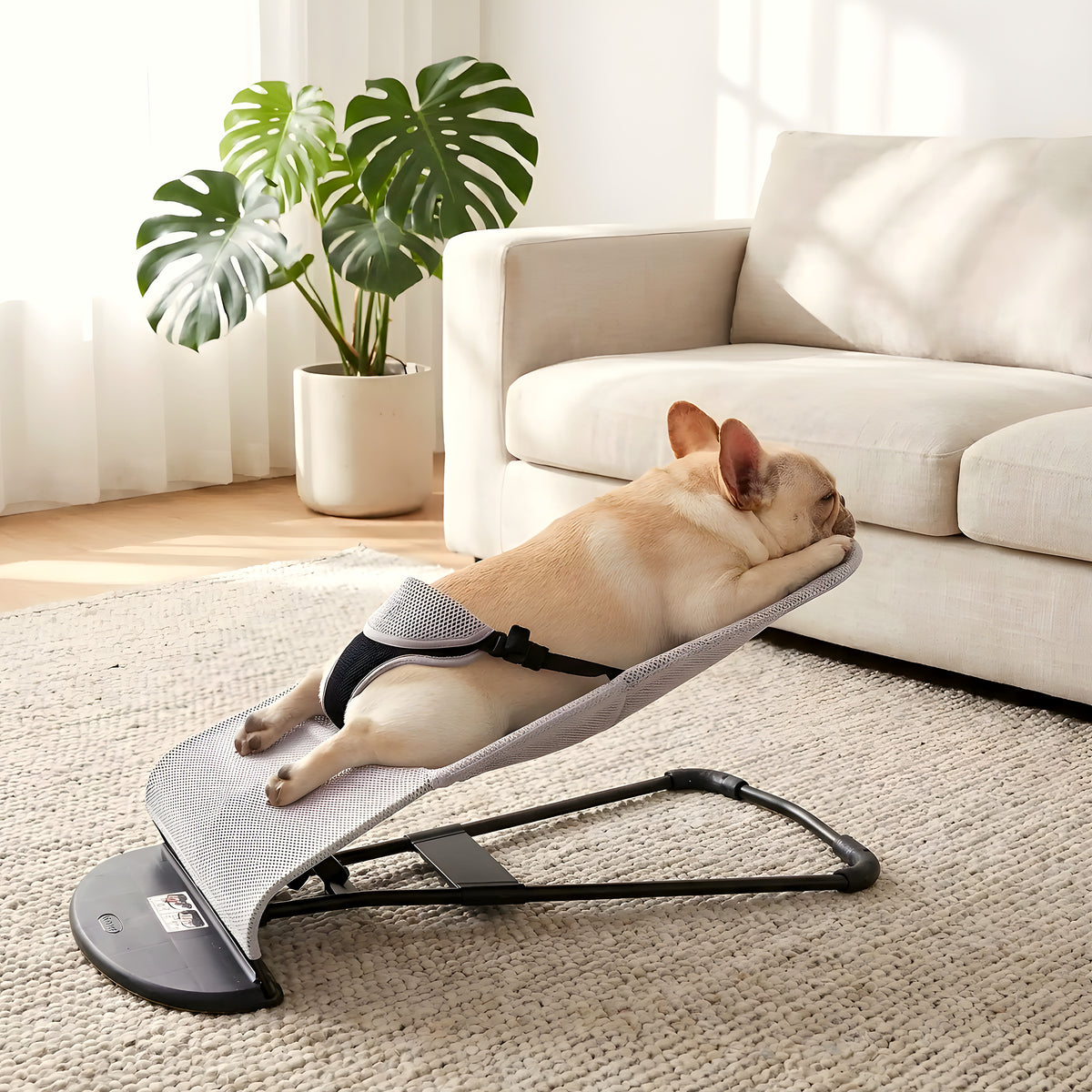 Chaise à bascule pour petit chien, 3 coloris