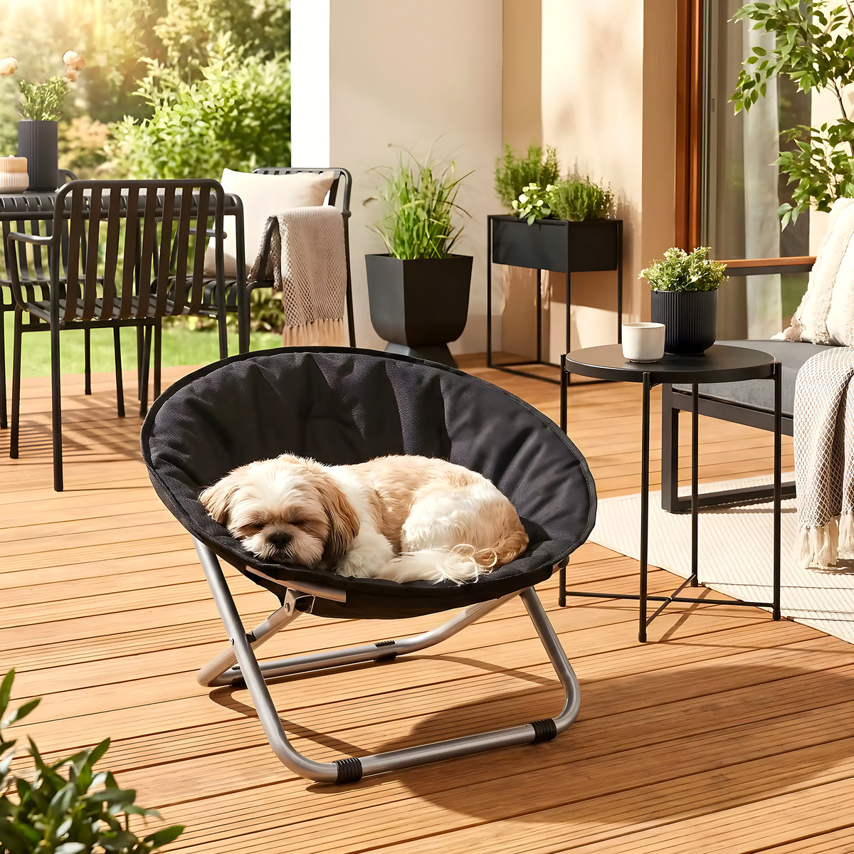 Chaise hamac pliable imperméable pour petit chien