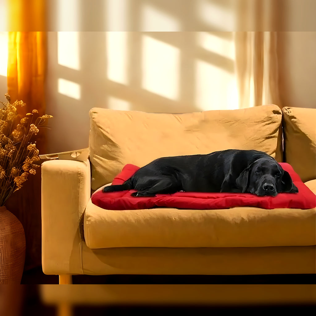 Couchage pliable imperméable 90 x 60 cm pour chien