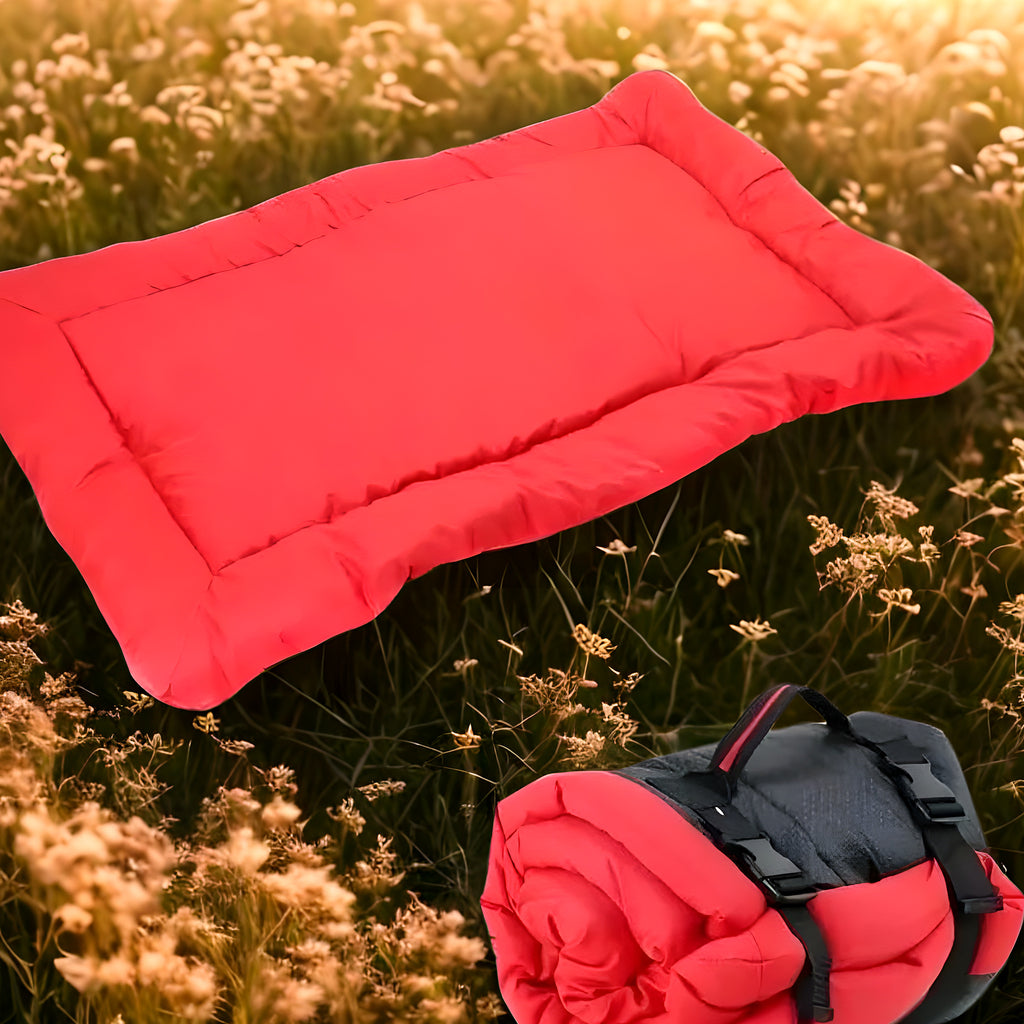 Couchage pliable imperméable 90 x 60 cm pour chien