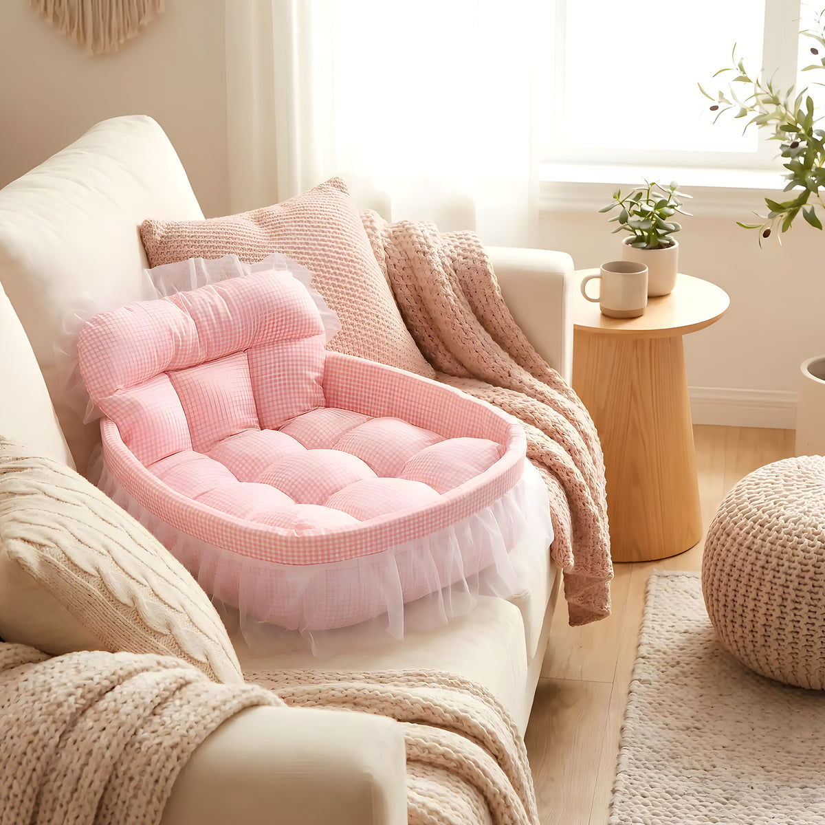 Couffin en dentelle pour chihuahua, 4 coloris