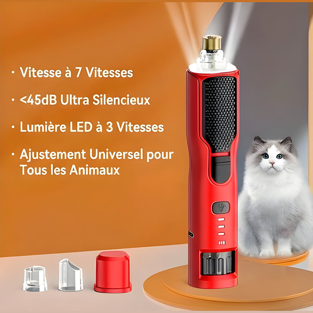 Coupe-griffes électrique 7 vitesses