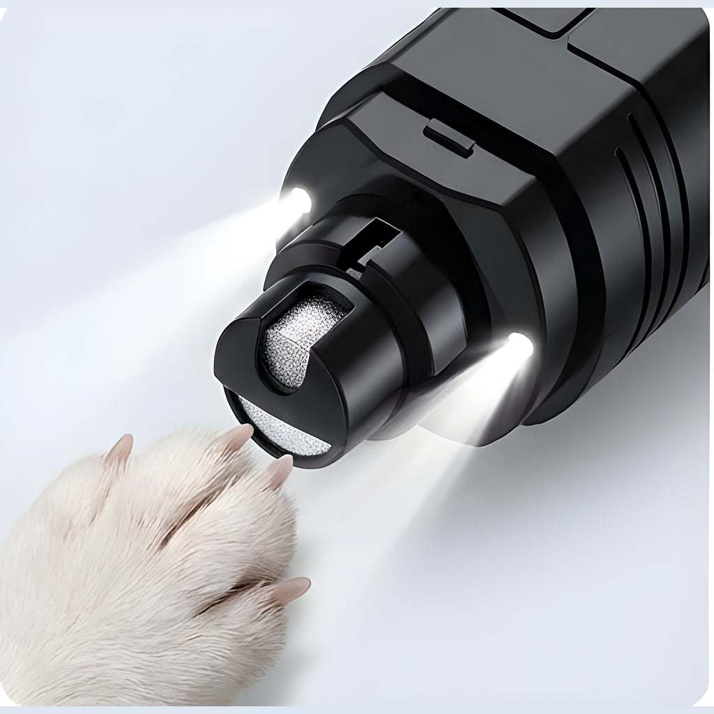 Coupe-griffes électrique double LED
