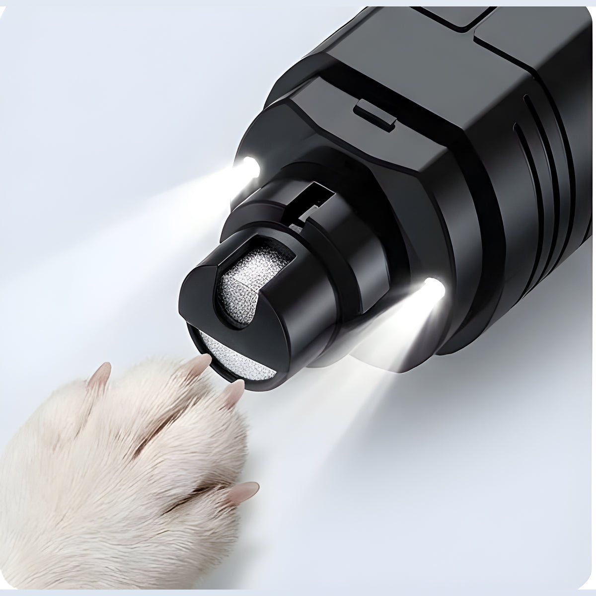 Coupe-griffes électrique double LED