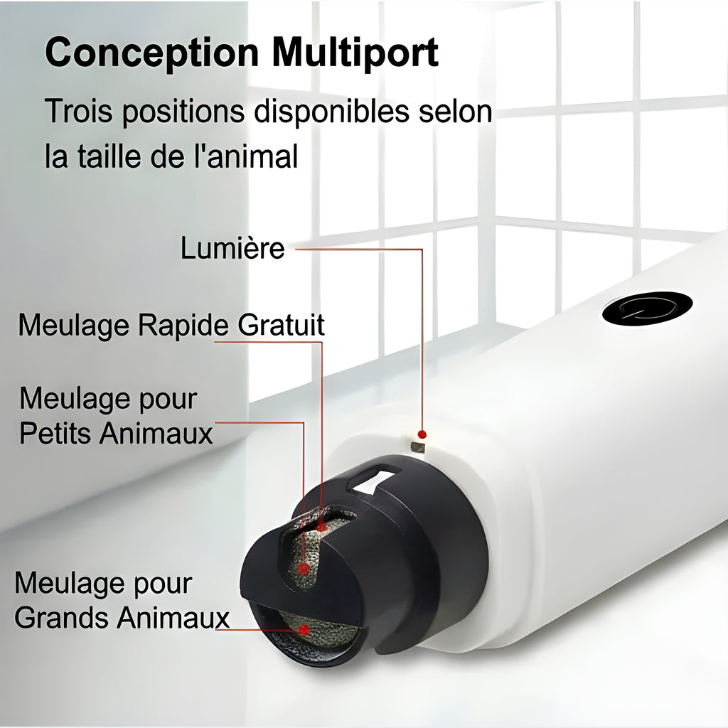 Coupe-griffes électrique USB