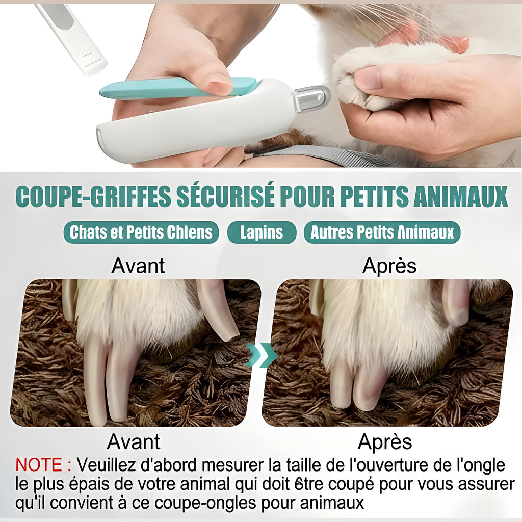 Coupe-griffes pro pour chat