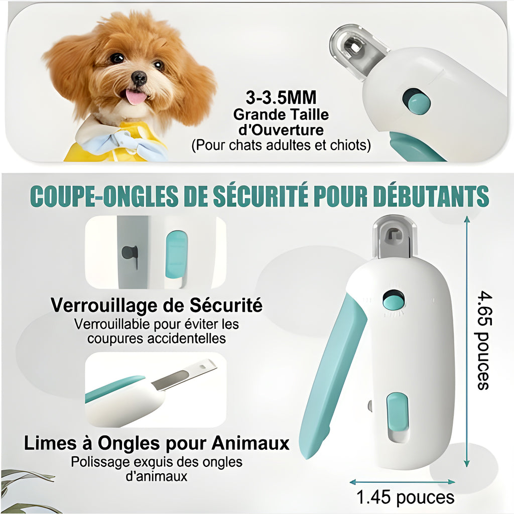 Coupe-griffes pro pour chat