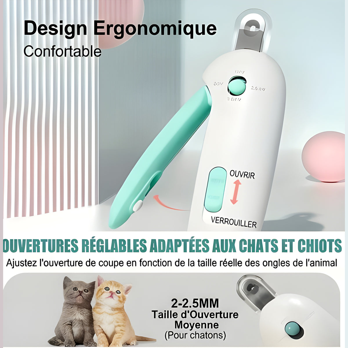 Coupe-griffes pro pour chat