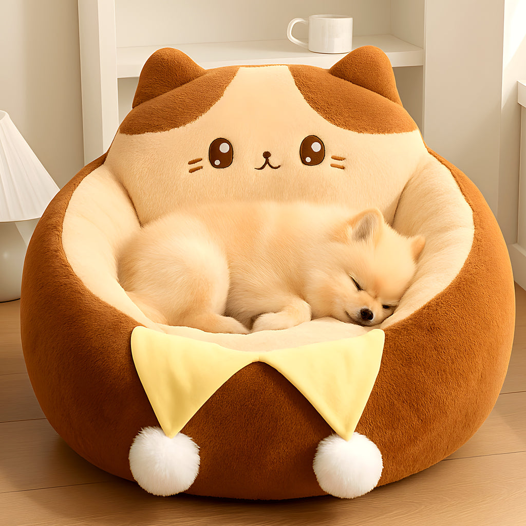 Coussin anti-stress à mémoire de forme pour petit chien