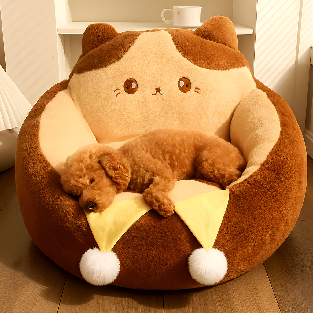 Coussin anti-stress à mémoire de forme pour petit chien