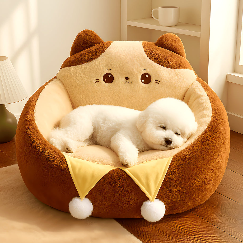 Coussin anti-stress à mémoire de forme pour petit chien