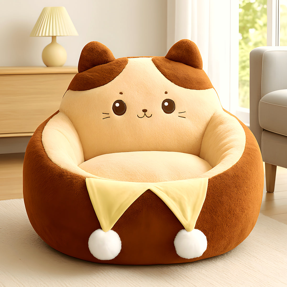 Coussin anti-stress à mémoire de forme pour petit chien