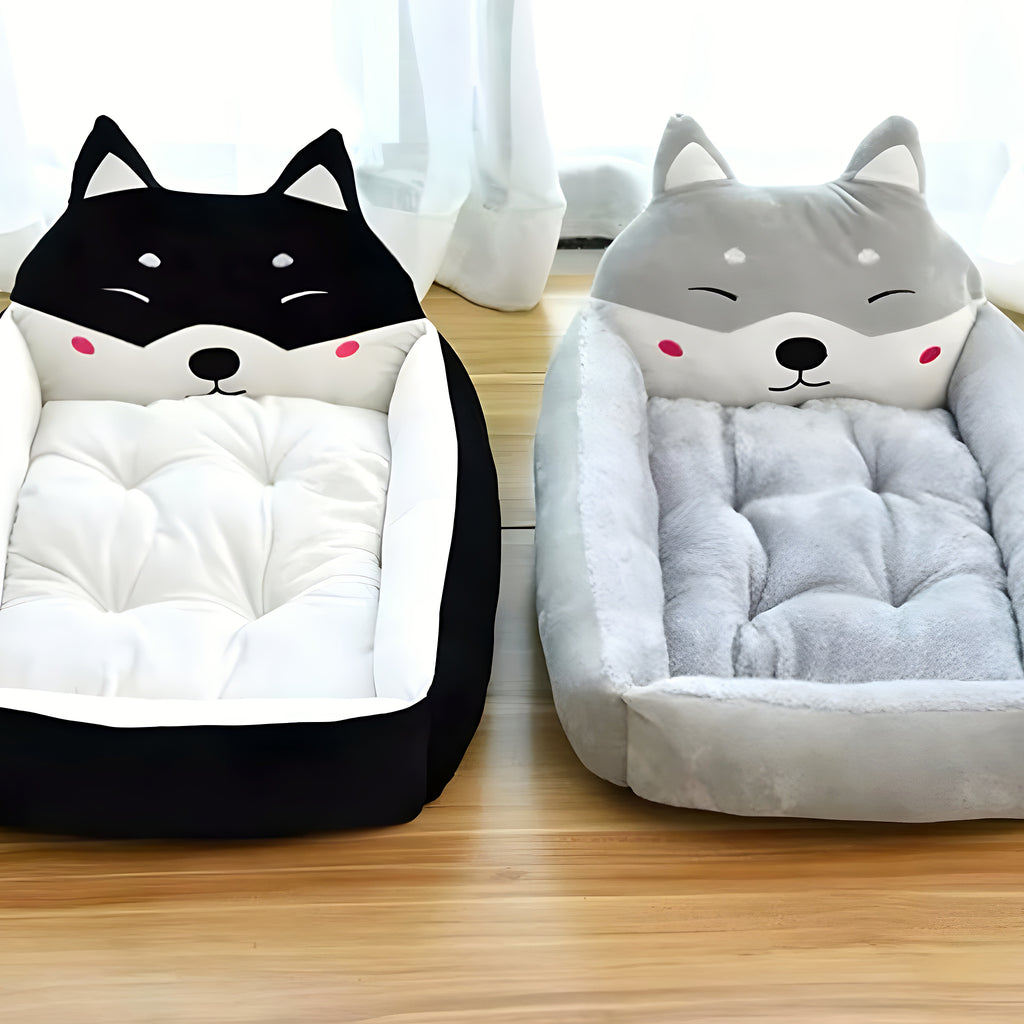 Coussin avec appui-tête pour petit chien jusqu'à 8 kg