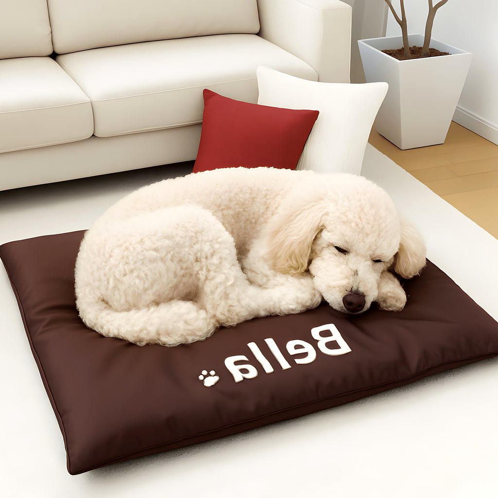 Coussin imperméable personnalisable pour chien