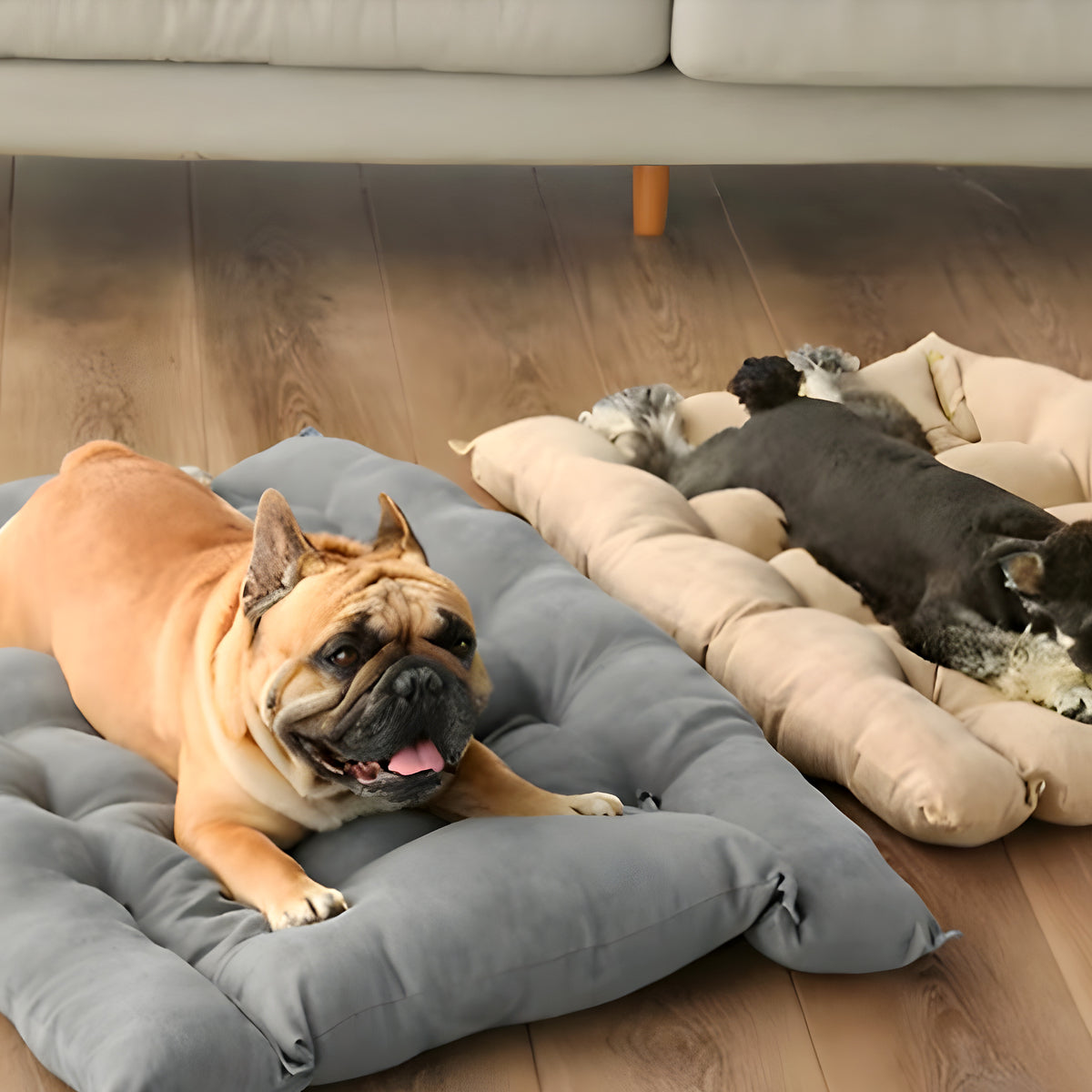 Coussin modulable apaisant pour chien, S ou M