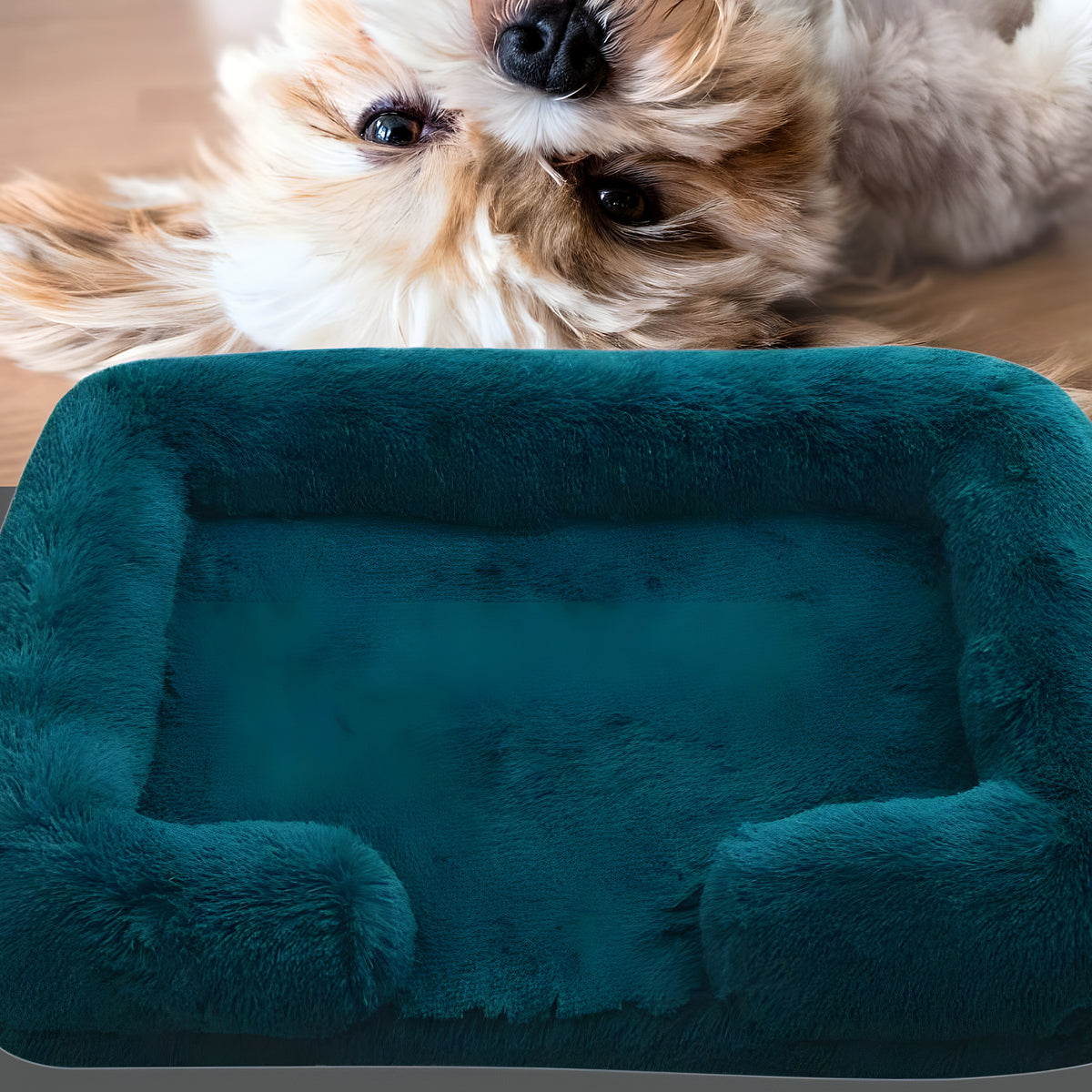 Coussin orthopédique à housse amovible pour chien, S à L