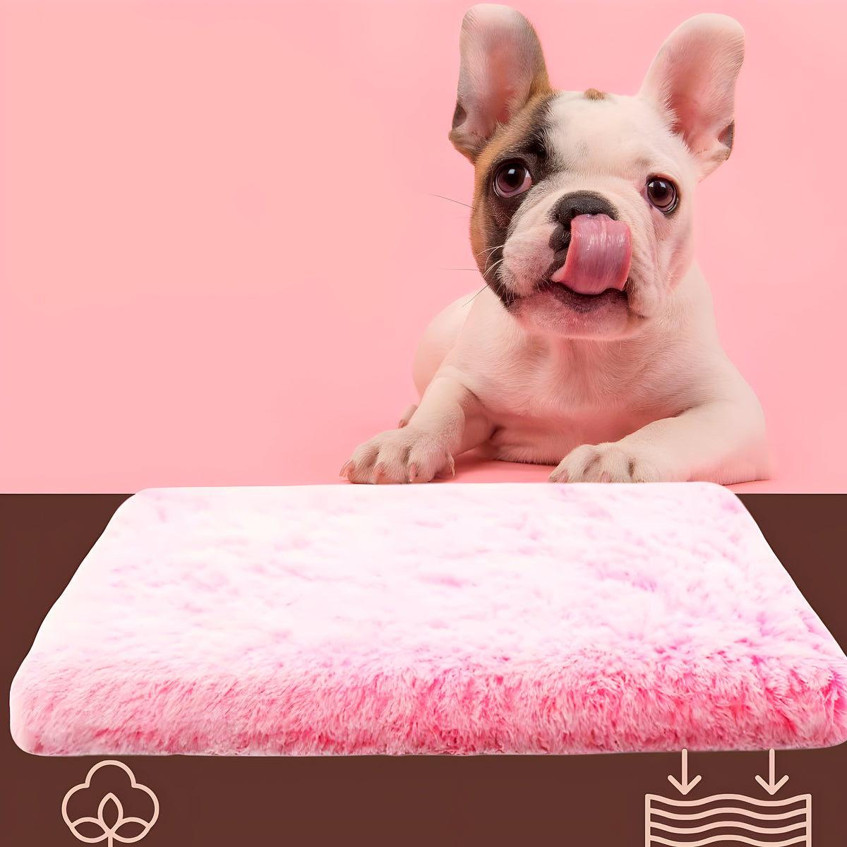 Coussin orthopédique pour chien, S à L