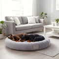 Coussin ovale XXL à mémoire de forme pour chien