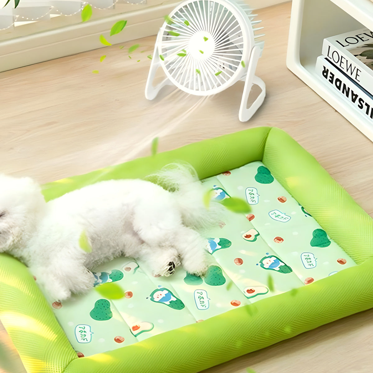 Coussin rafraîchissant pour chien, S à L, 6 coloris