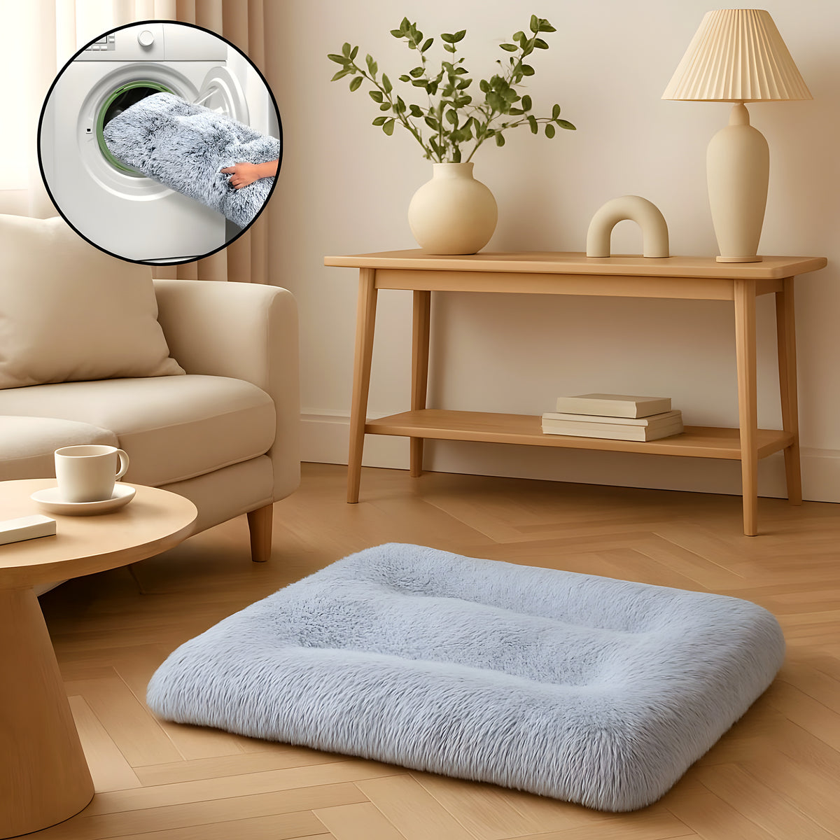 Coussin tapis stable antidérapant pour chien, 4 tailles