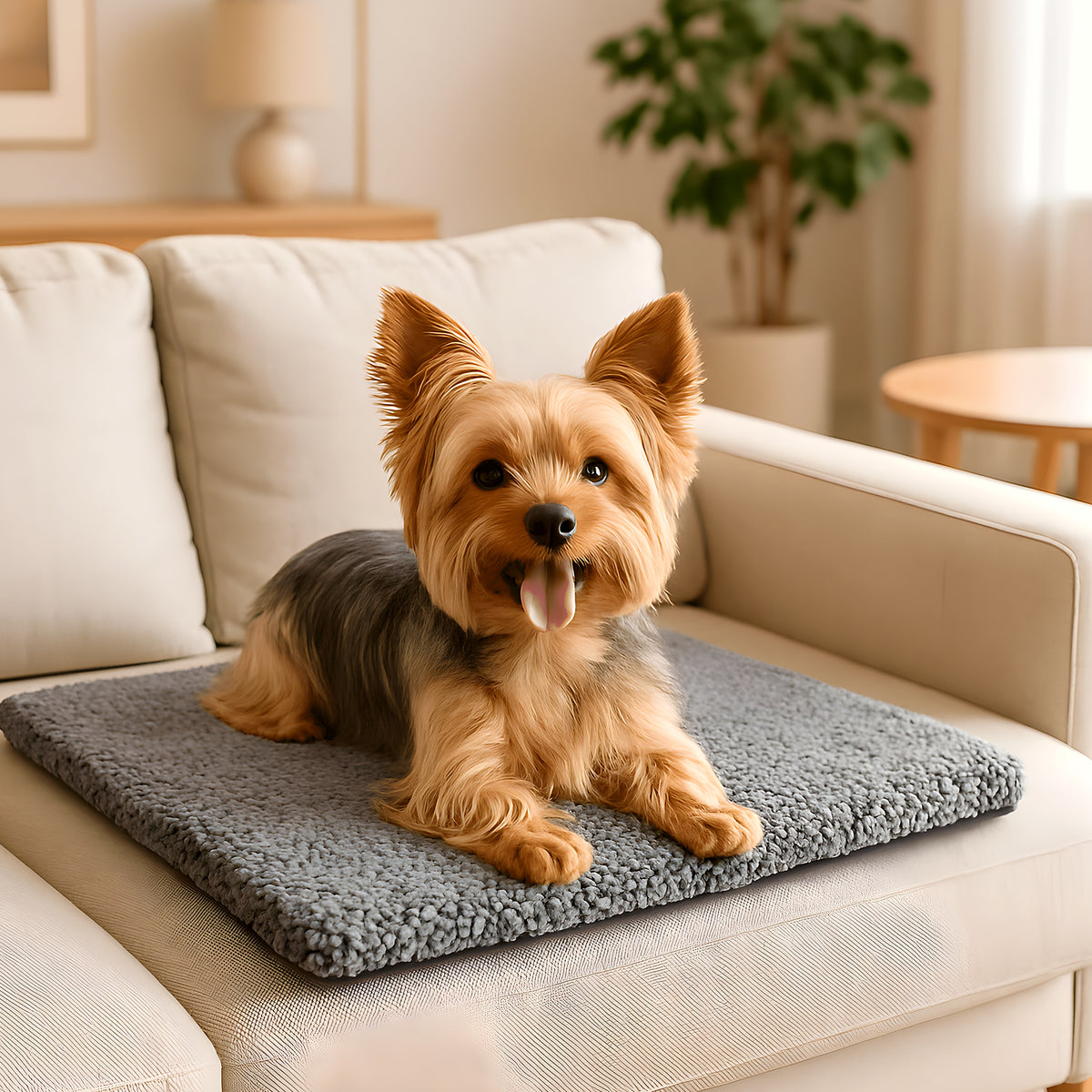 Couverture auto-chauffante 4 couches pour chien