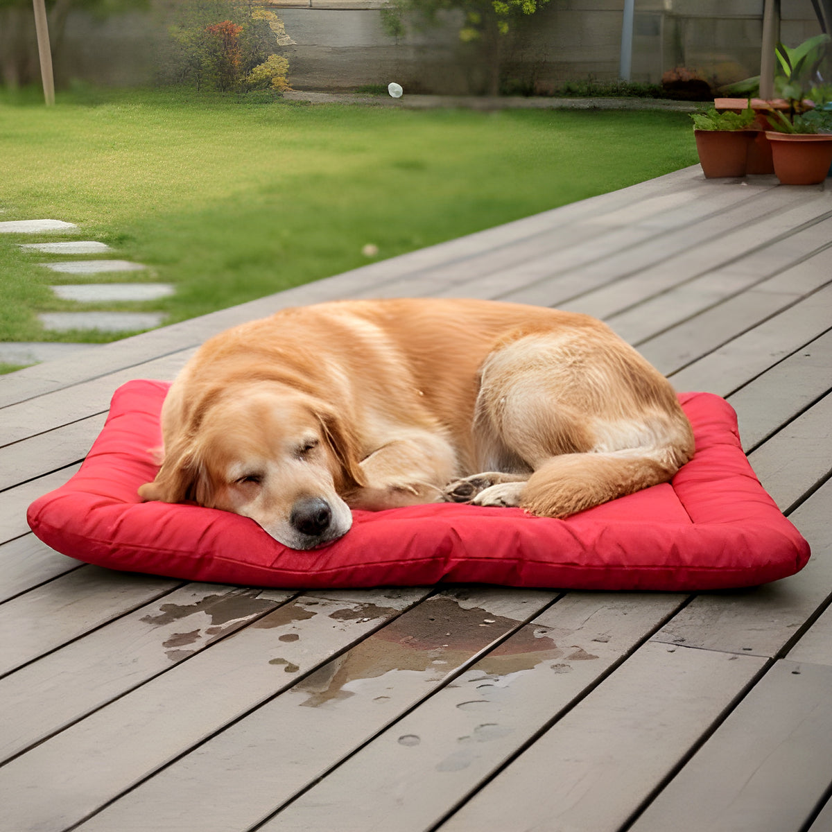Couverture imperméable pliable en Oxford 600D pour chien