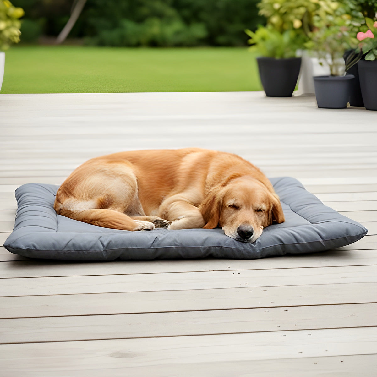 Couverture imperméable pliable en Oxford 600D pour chien