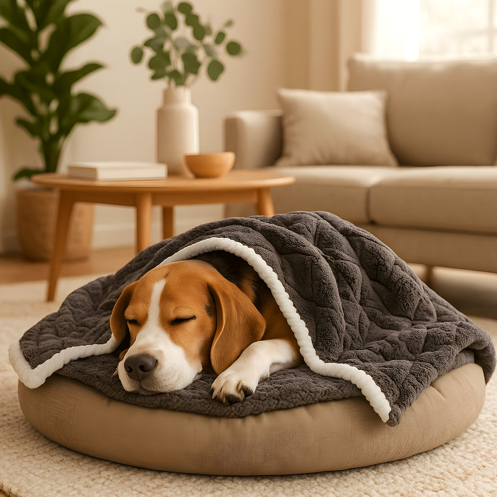 Couverture triple couche imperméable pour chien