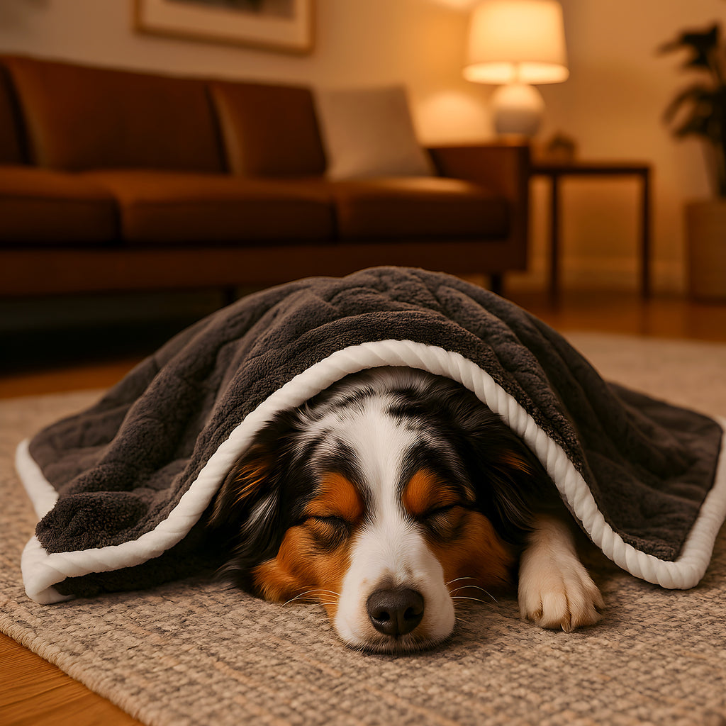 Couverture triple couche imperméable pour chien