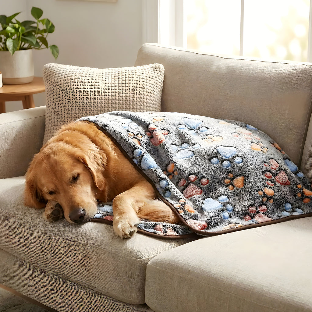 Couvertures polaires pour chien, lot de 2