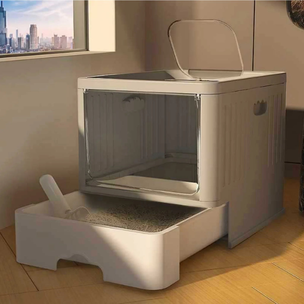 Bac À Litière Pour Chat, Toilette Pour Chat, Bac À Litière Autonettoyant, Bac À Litière Automatique Autonettoyant Avec Rayons Ultraviolets