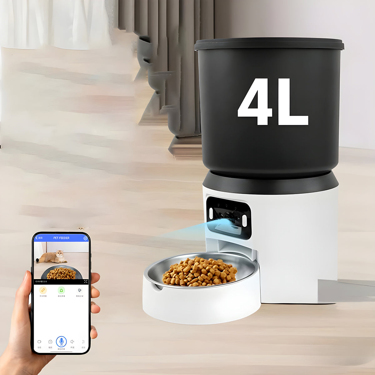 Distributeur 4L caméra HD et micro