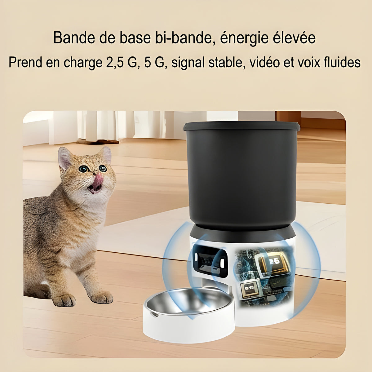 Distributeur 4L caméra HD et micro