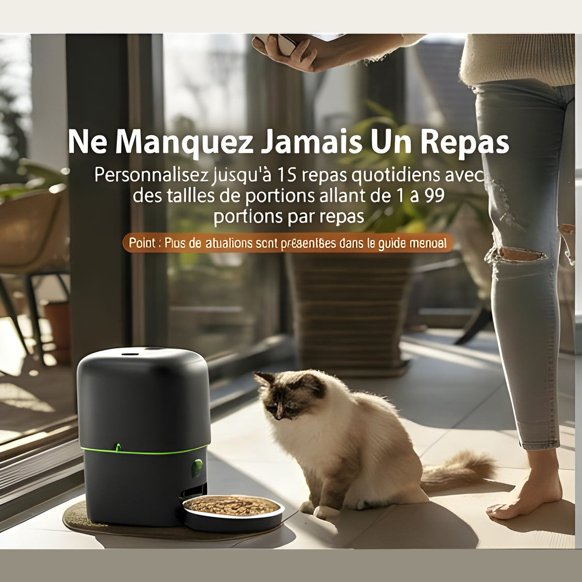 Distributeur connecté caméra 1080P