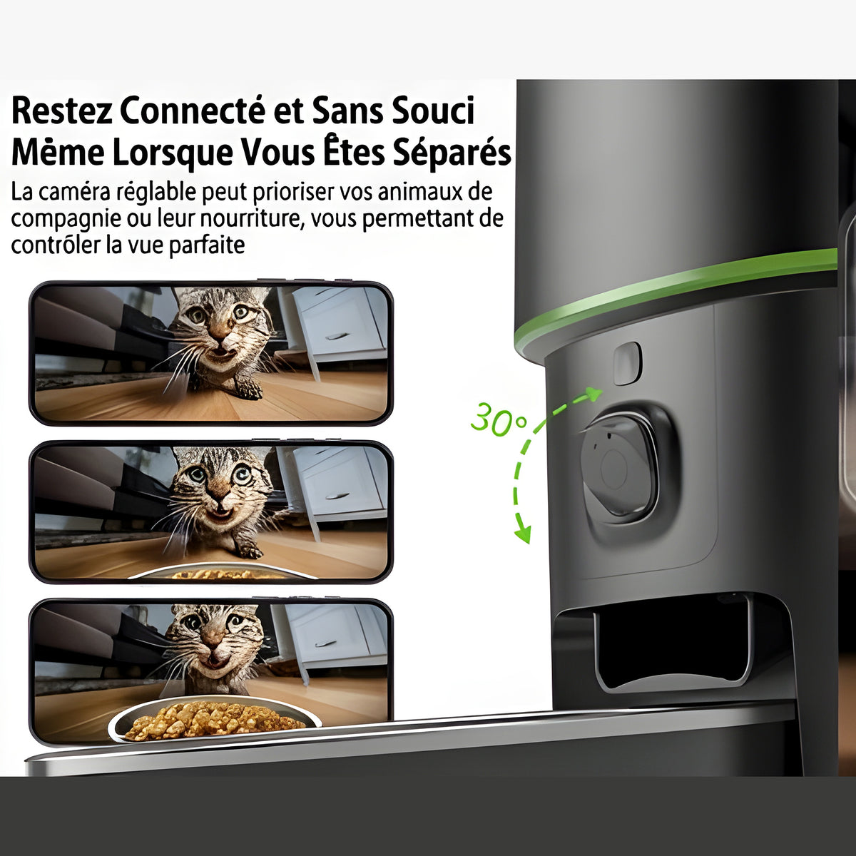 Distributeur connecté caméra 1080P