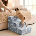 Escalier en mousse motif os pour chien, 3 modèles