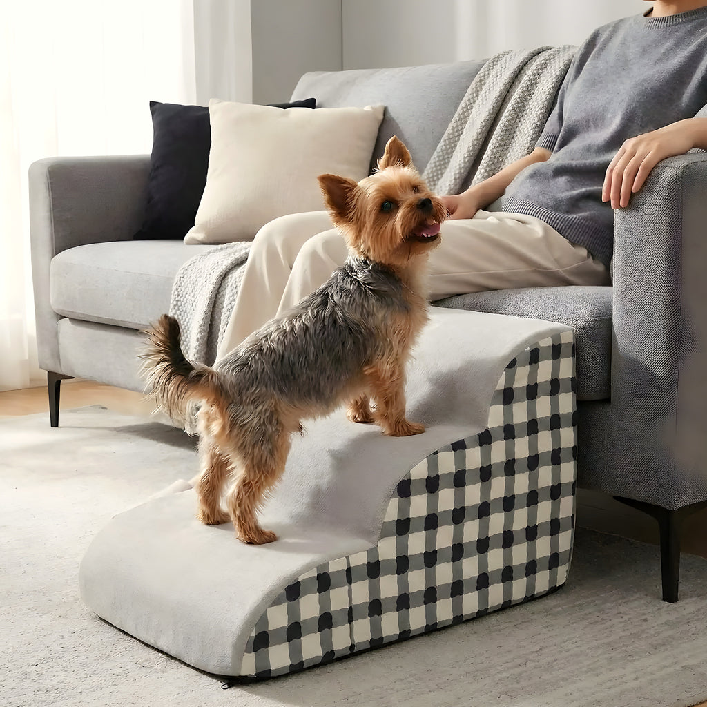 Escalier en mousse pour petit chien, 2 ou 3 marches