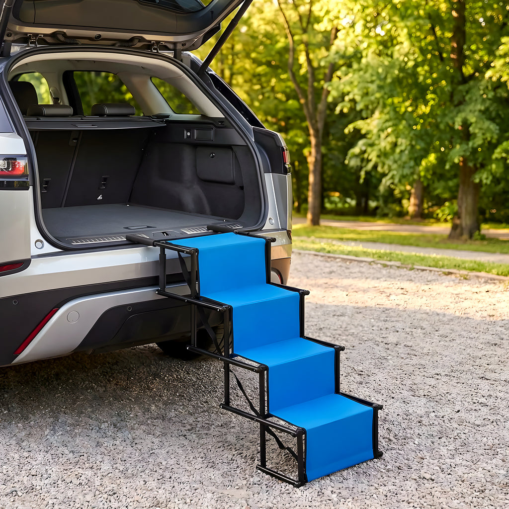Escalier pliable pour monter en voiture, 4 coloris