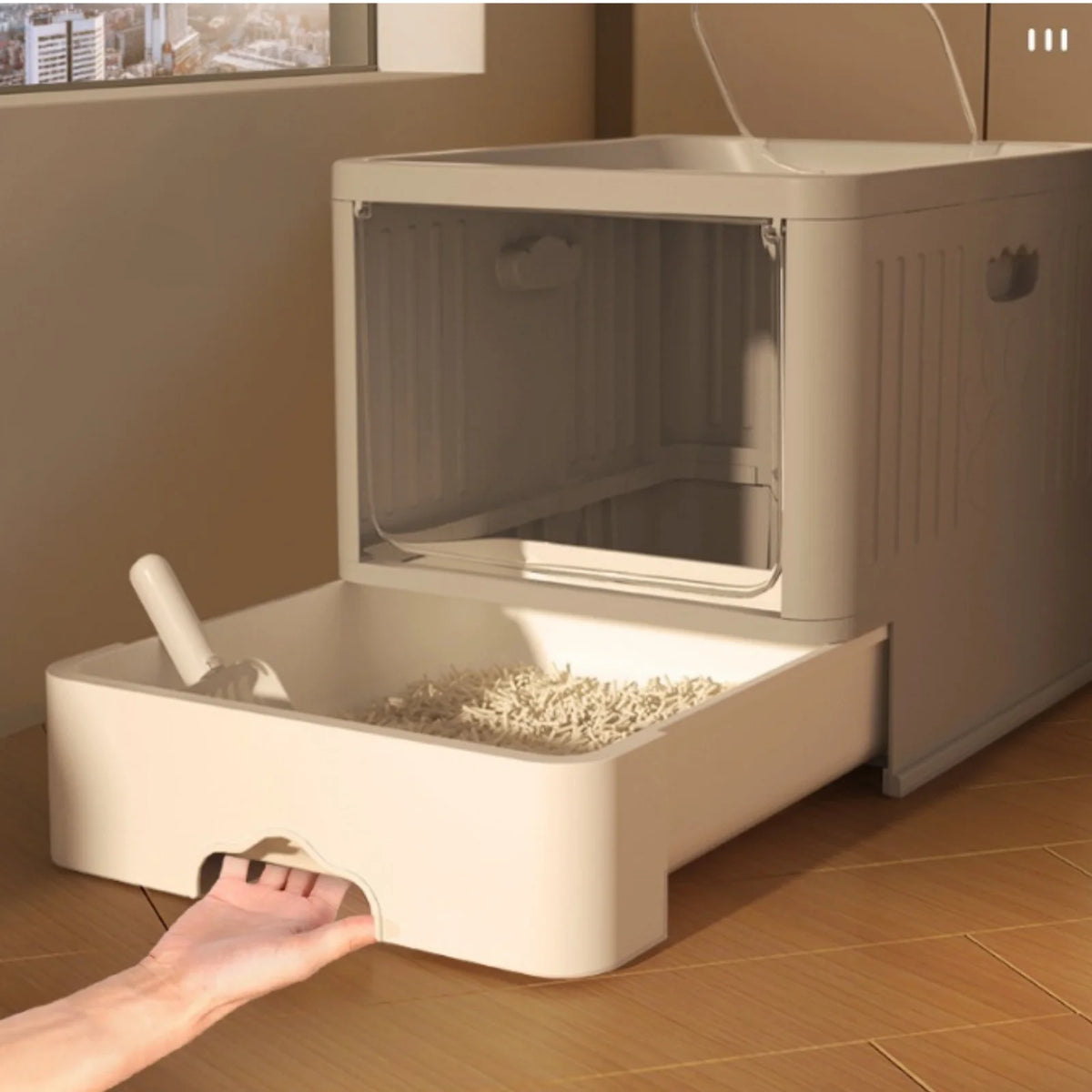 Bac À Litière Pour Chat, Toilette Pour Chat, Bac À Litière Autonettoyant, Bac À Litière Automatique Autonettoyant Avec Rayons Ultraviolets