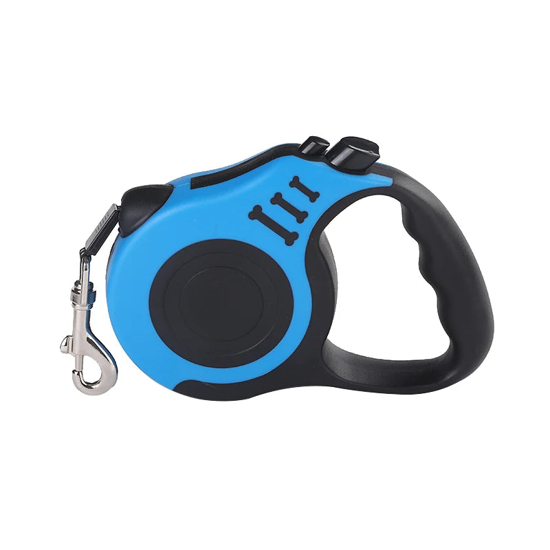 Laisse Pour Chien De 3M 5M, En Nylon Solide, Pour Chiots, Petits, Moyens Et Grands Chiens, Chats, Rétractable Automatique, Durable, Fournitures Pour Animaux De Compagnie Yorkshire