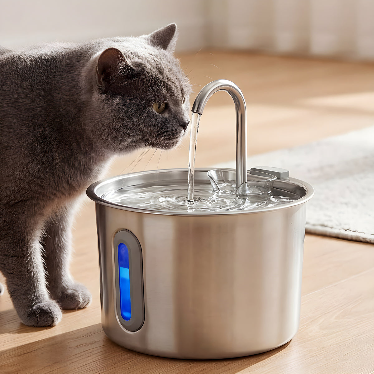 Fontaine à eau inox 2,2L